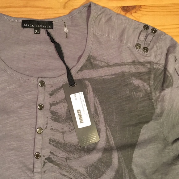 Affliction Long Sleeve Button Up, Men’s - Picture 2 of 10